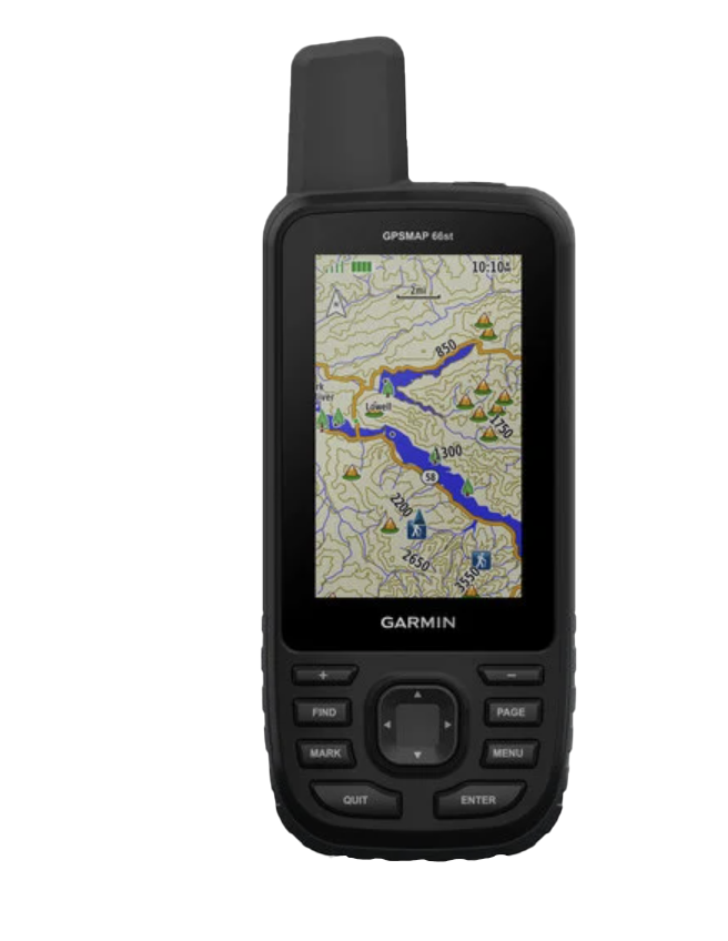 Garmin GPSMAP 66st, Handheld Outdoor/Trail GPS with TOPO Maps (Garmin Certified Refurbished) by Garmin