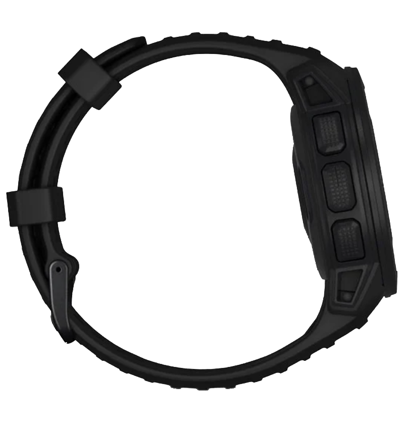 Garmin Instinct Tactical Black smart watch (010-02064-70) with rugged, durable design and side buttons