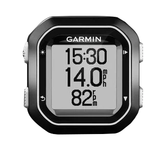 Garmin Edge 25 bike computer, black with silver bezel, refurbished