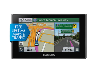 Garmin Nuvi 2789LMT GPS navigator, black, certified refurbished, in-car device with free lifetime maps and traffic.