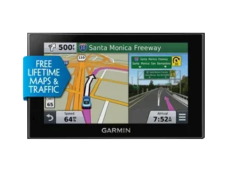 Garmin Nuvi 2789LMT GPS navigator, black, certified refurbished, in-car device with free lifetime maps and traffic.