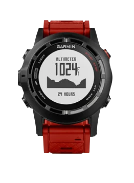 Garmin Fenix 2 SE, Black Bezel with Red Band, GPS Smartwatch (Garmin Certified Refurbished) by Garmin