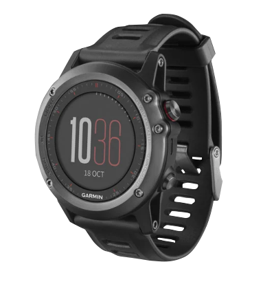Garmin Fenix 3, Gray Bezel with Black Band, GPS Smartwatch (Garmin Certified Refurbished) by Garmin