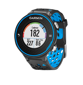 Garmin Forerunner 620 certified refurbished smartwatch, black/blue GPS running watch