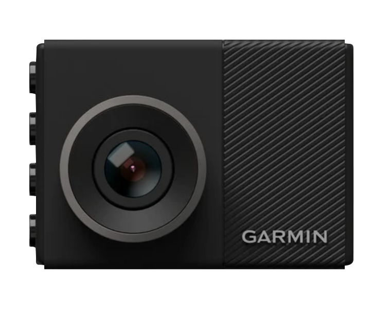 Garmin Dash Cam 45, black certified refurbished vehicle dash camera.