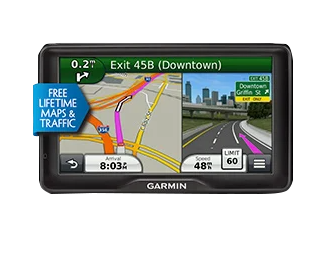 Garmin Dezl 760LMT trucking GPS navigator with 7-inch display, refurbished