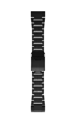 QuickFit 26 Watch Bands - Carbon Gray DLC Titanium Band (010-12580-00) by Garmin