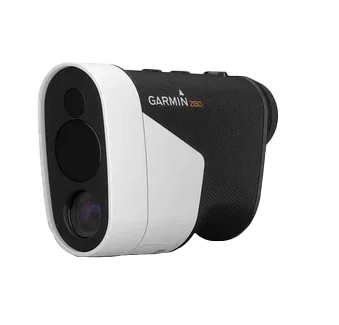 Garmin Approach Z80 golf rangefinder, white and black design, certified refurbished