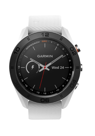 Garmin Approach S60, White, Golf GPS Smartwatch & Rangefinder (010-01702-01) by Garmin