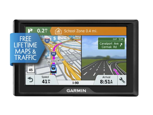 Garmin Drive 51 LMT-S, Smart 5-inch GPS Navigator for Automobiles (010-01678-07) by Garmin