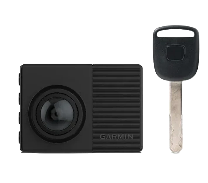 Garmin Dash Cam 66W dash camera, black, refurbished by Garmin