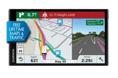 Garmin RV 770 LMT-S 7-inch GPS navigation system, certified refurbished, free lifetime maps & traffic
