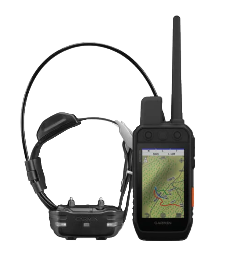Garmin Alpha 200i handheld and TT15 Mini dog collar bundle, black