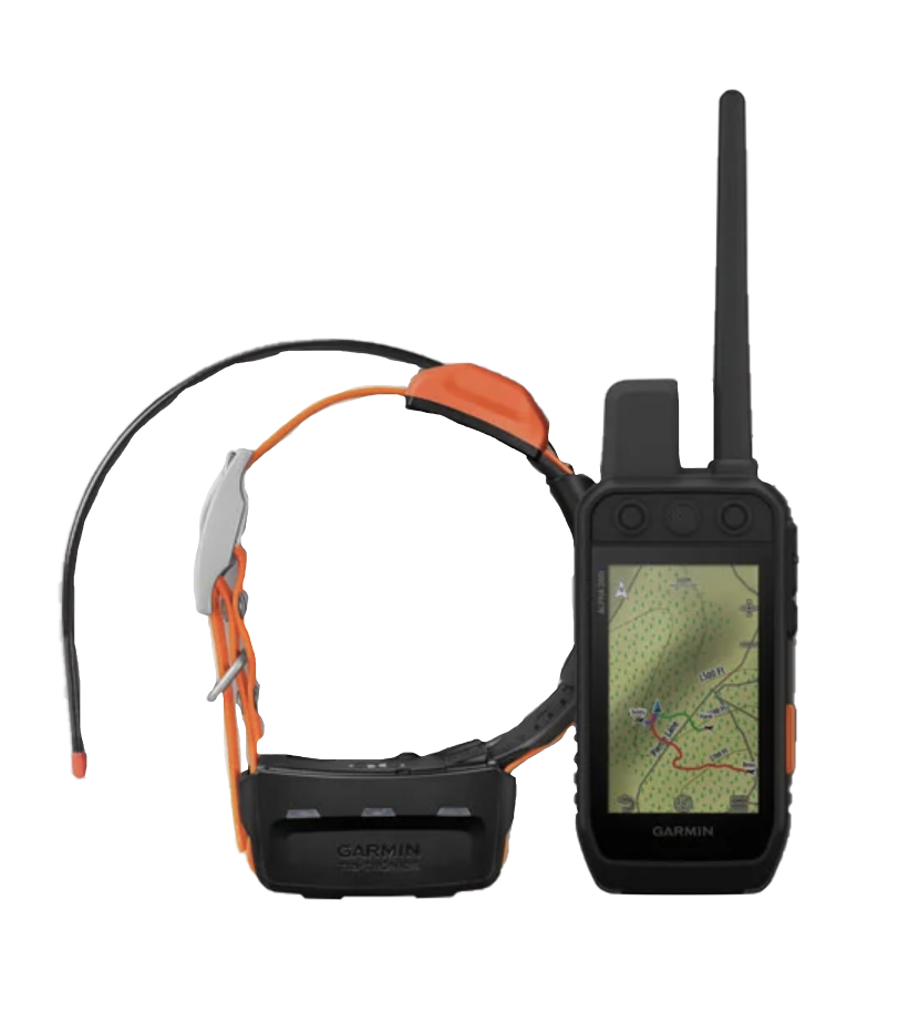 Garmin Alpha 200i Bundle with handheld and T5 dog collar, hunting dog tracking system