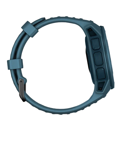 Garmin Instinct, Lakeside Blue, Rugged GPS Smartwatch (Garmin Certified Refurbished) by Garmin