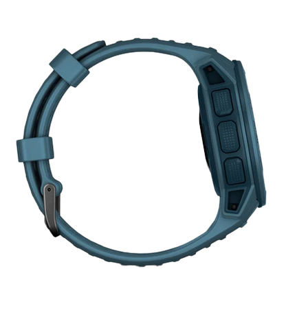 Garmin Instinct, Lakeside Blue, Rugged GPS Smartwatch (Garmin Certified Refurbished) by Garmin