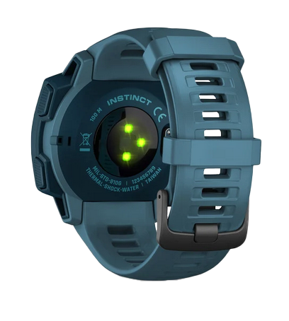 Garmin Instinct Lakeside Blue rugged GPS smartwatch