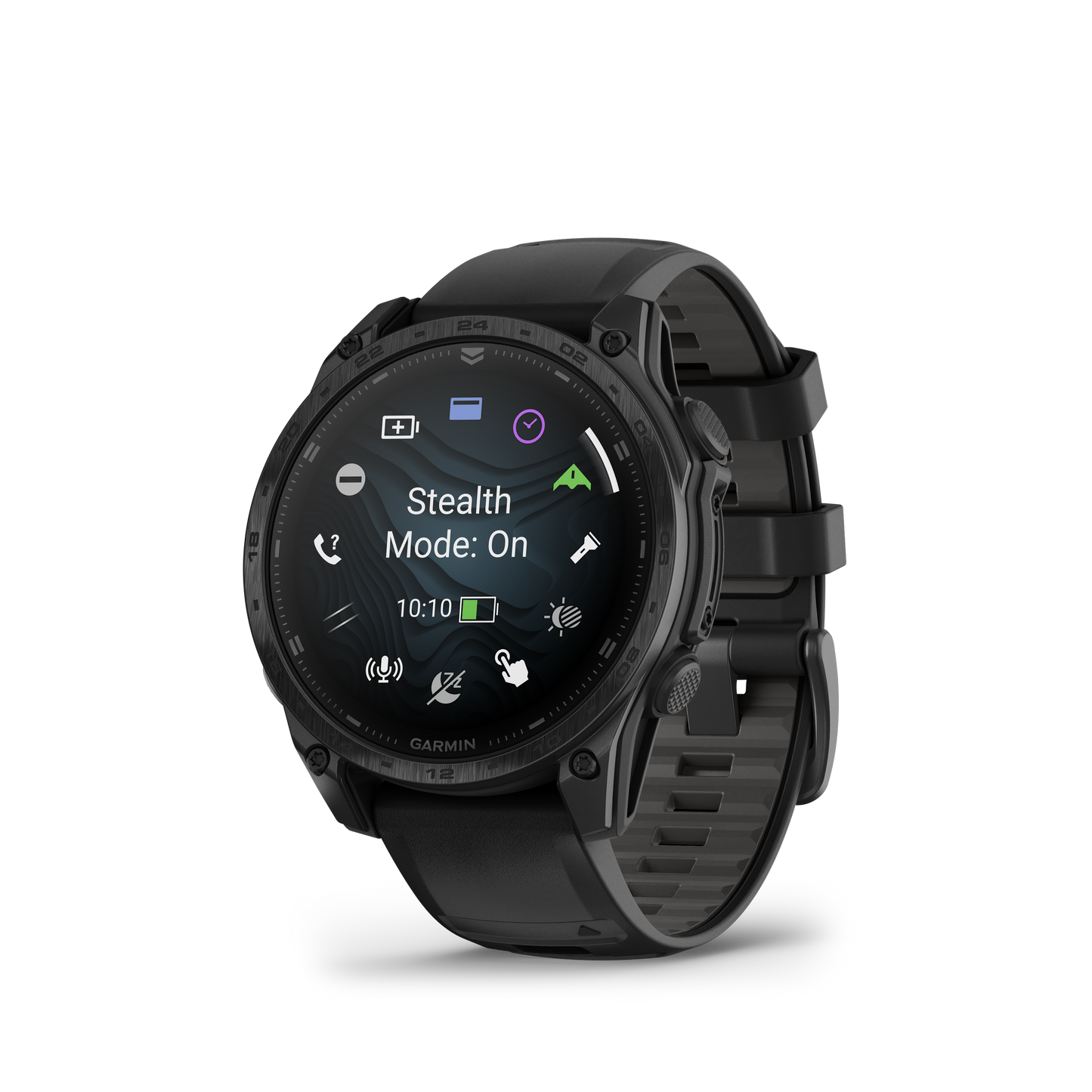 Garmin Tactix 8 AMOLED 47mm smartwatch, black rugged design