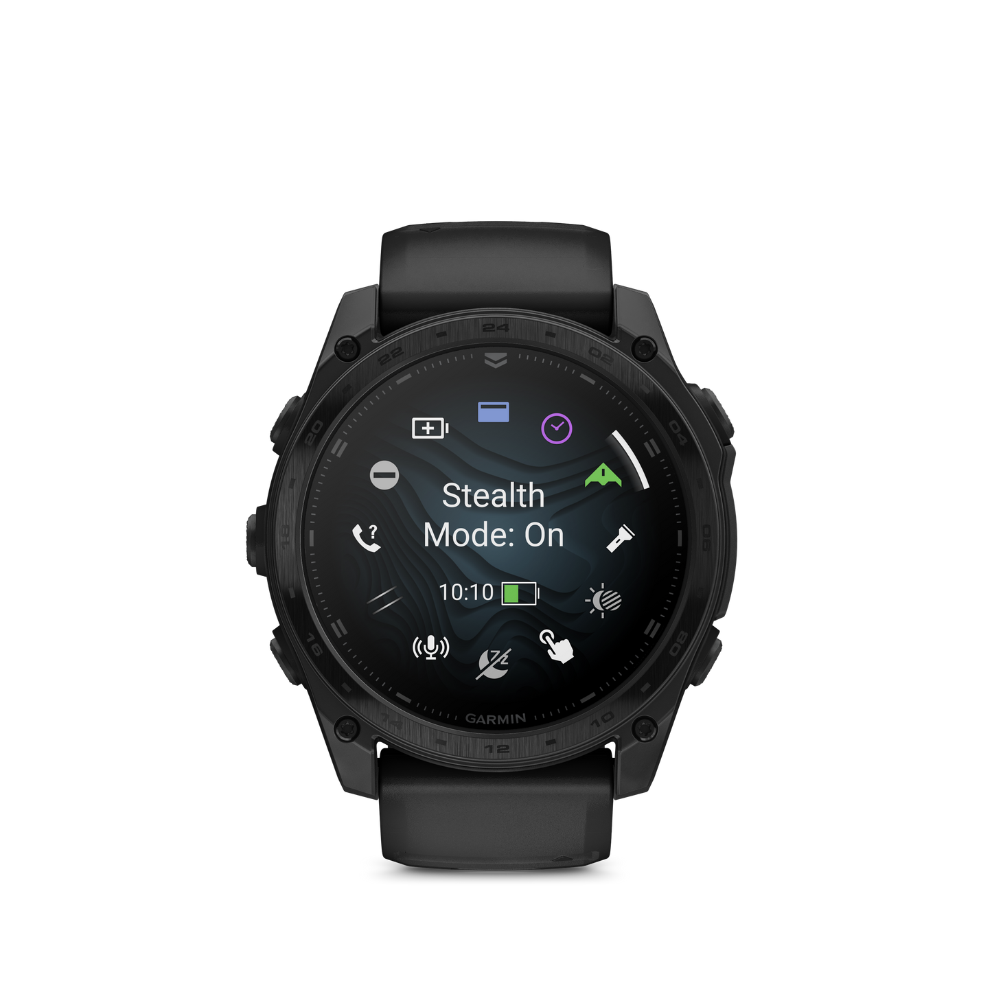 Garmin Tactix 8 AMOLED, 51mm, with Applied Ballistics Ultralight Solver (010-03406-00) by Garmin