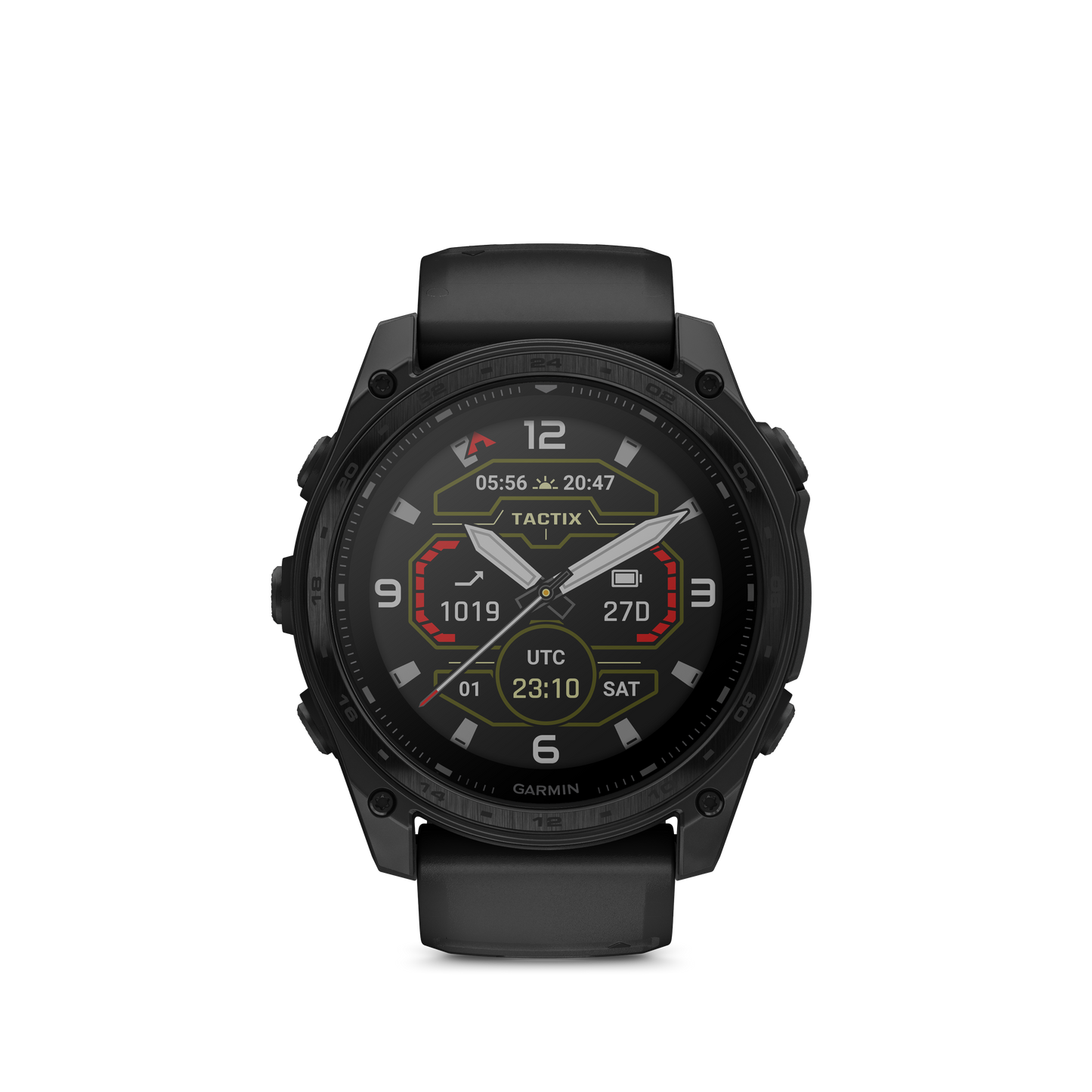 Garmin Tactix 8 Solar Elite 51mm tactical GPS smartwatch in black