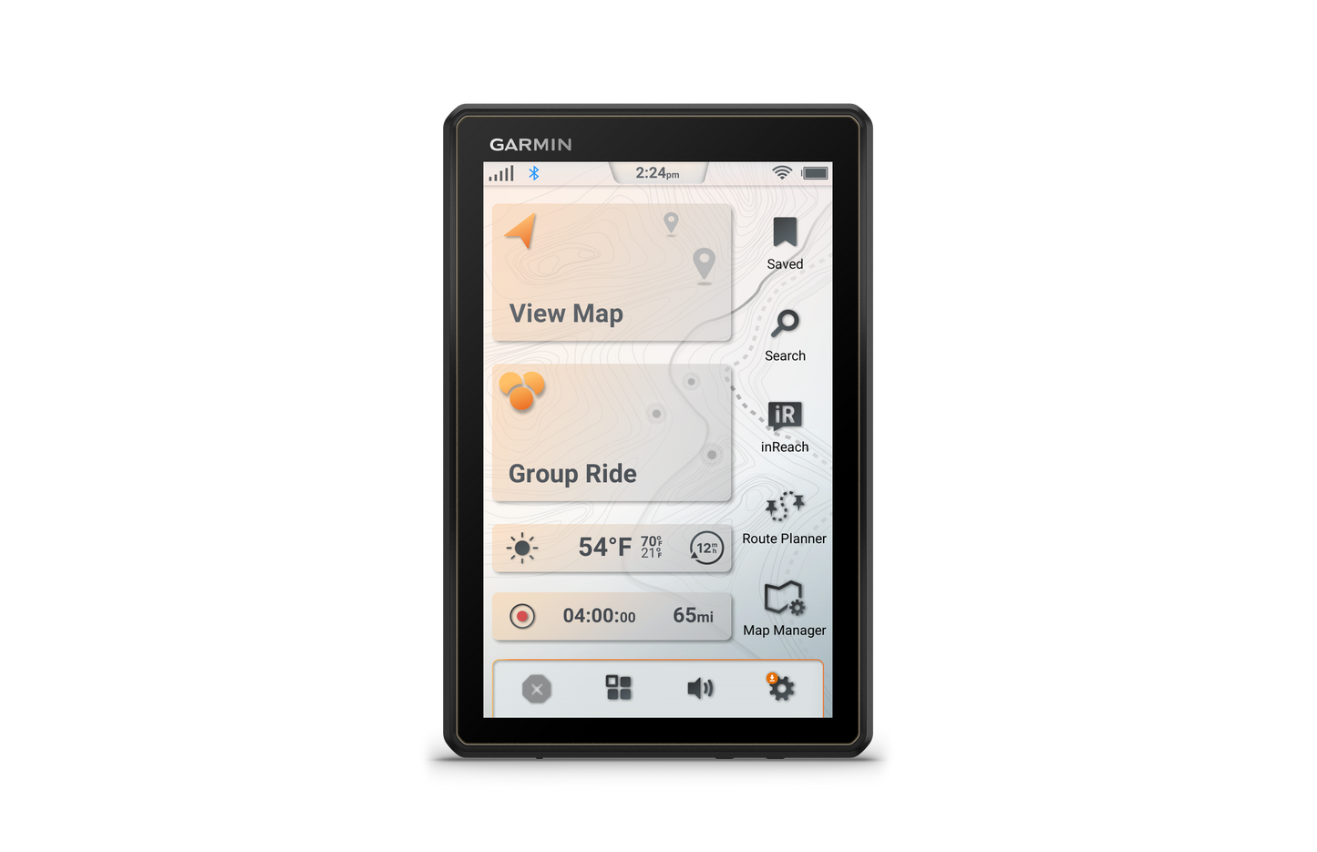 Garmin Tread 2 SxS Edition 8-inch rugged powersport GPS navigator, black chassis