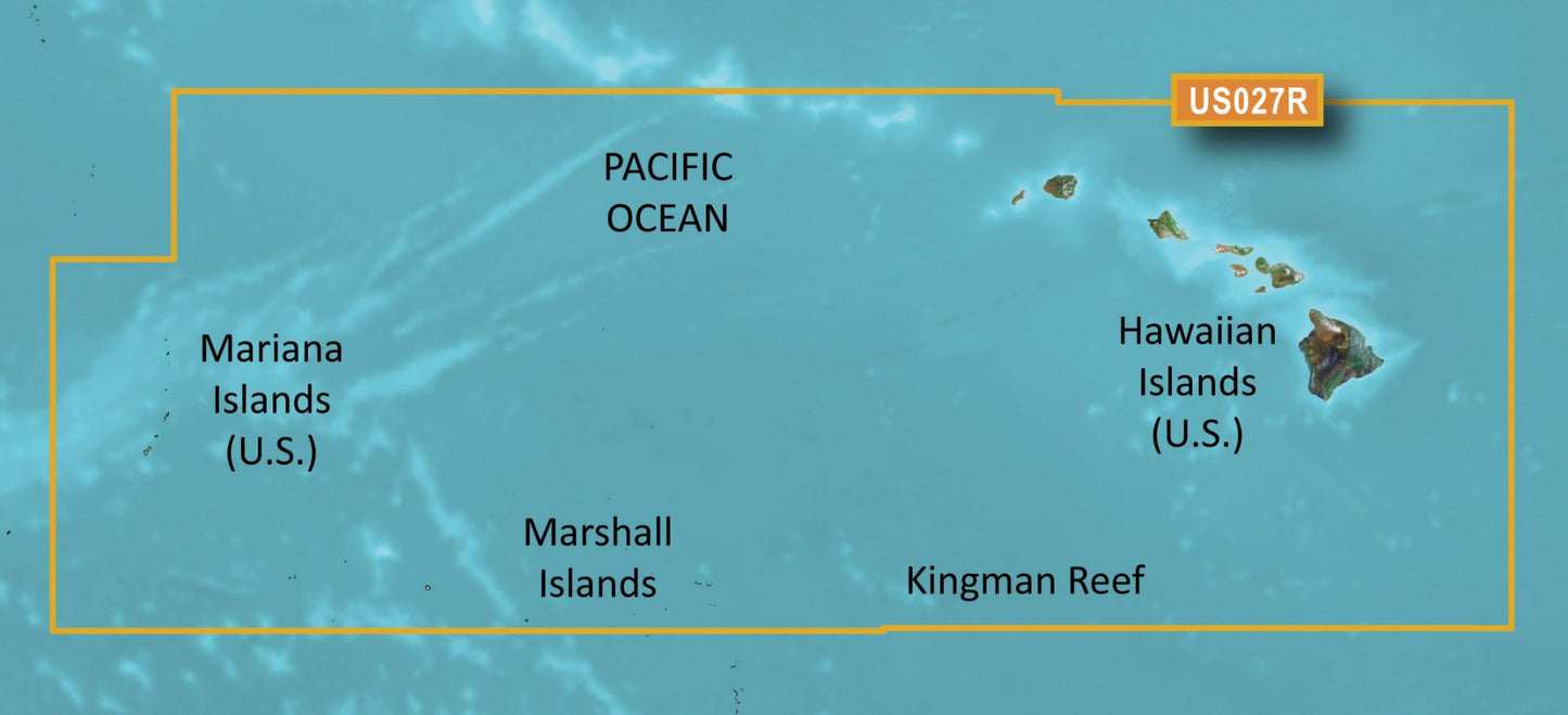 Garmin Bluechart G2 map card for Hawaiian and Mariana Islands (010-C0728-20), GPS map data & software