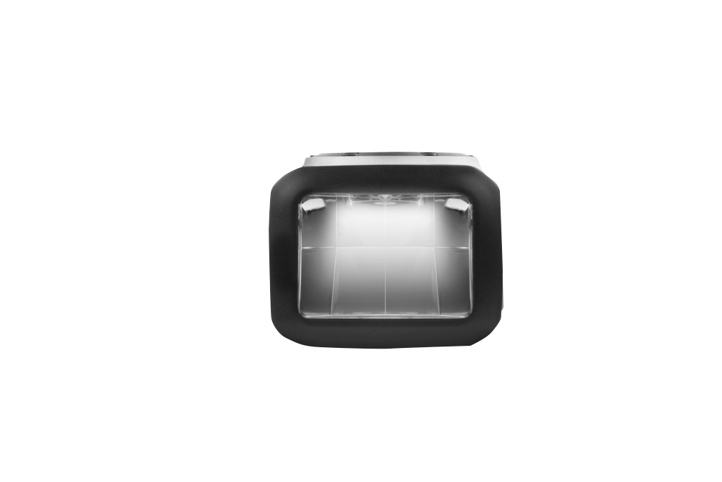 Garmin Varia Smart Bike Lights Headlight with black housing and clear lens