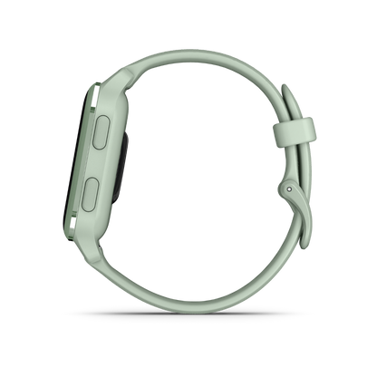 Garmin Venu Sq 2, Metallic Mint with Silicone Band (Garmin Certified Refurbished) by Garmin