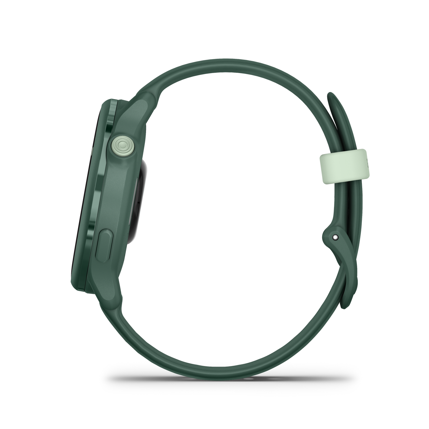 Garmin Vivoactive 6 smartwatch with metallic Jasper Green finish and Jasper Green band (010-02985-02)