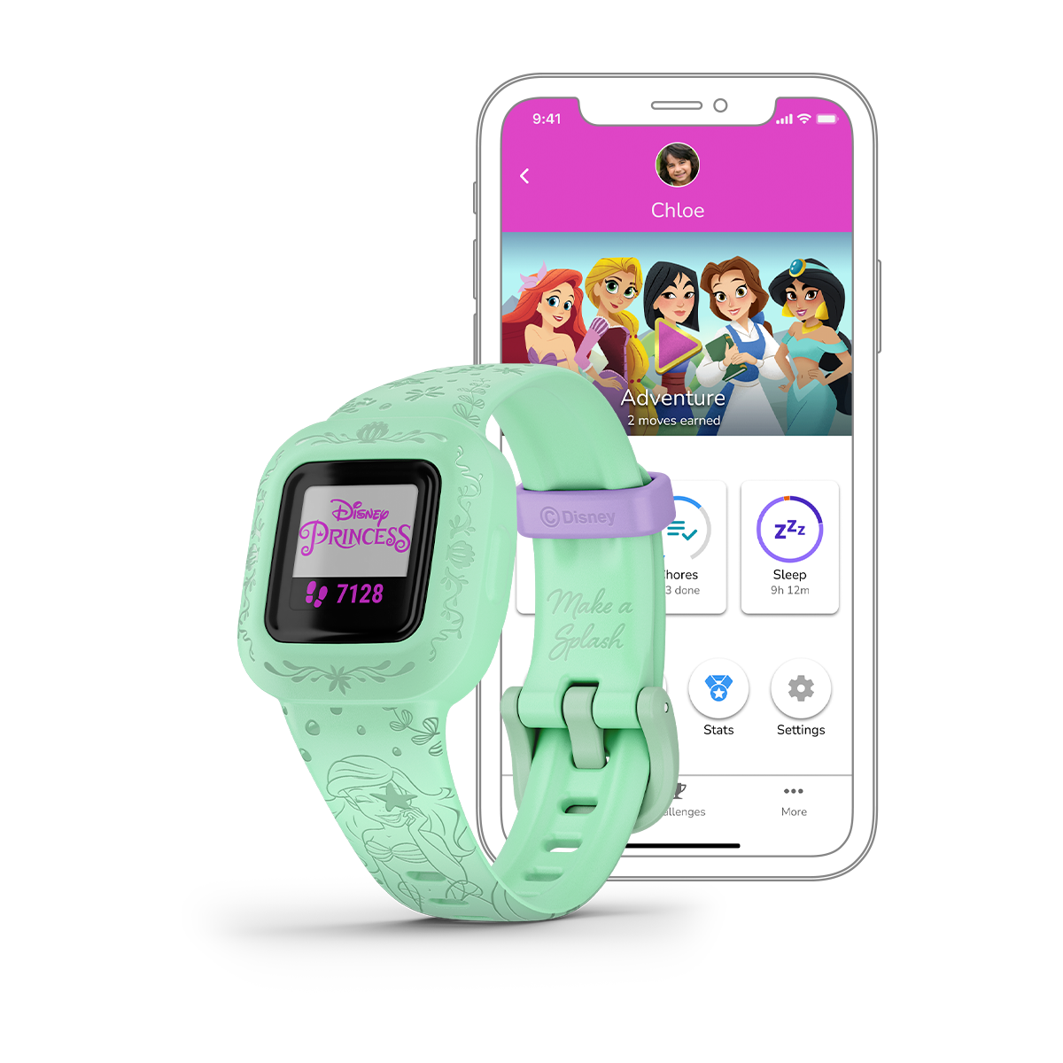 Garmin Vívofit jr. 3, reloj negro cósmico para niños (reacondicionado certificado por Garmin)