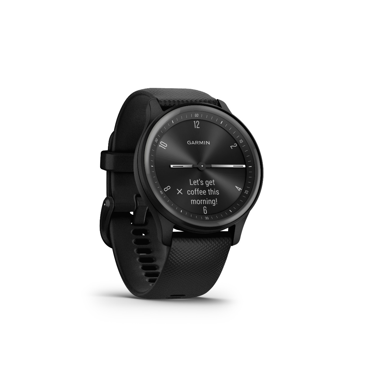 Garmin Vivomove Sport Black With Slate Accents (010-02566-00) by Garmin