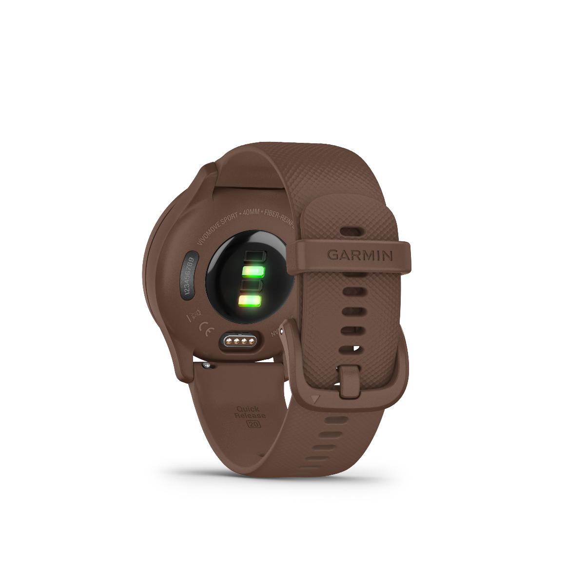 Garmin Vivomove Sport, Cocoa with Peach Gold Accents (010-02566-02) by Garmin