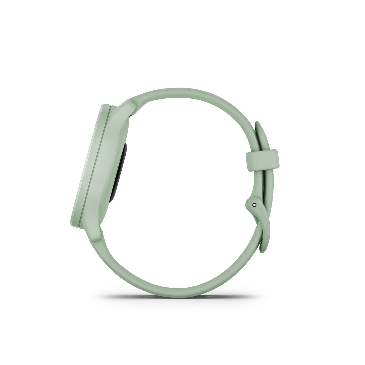 Garmin Vivomove Sport smartwatch in cool mint with silver accents