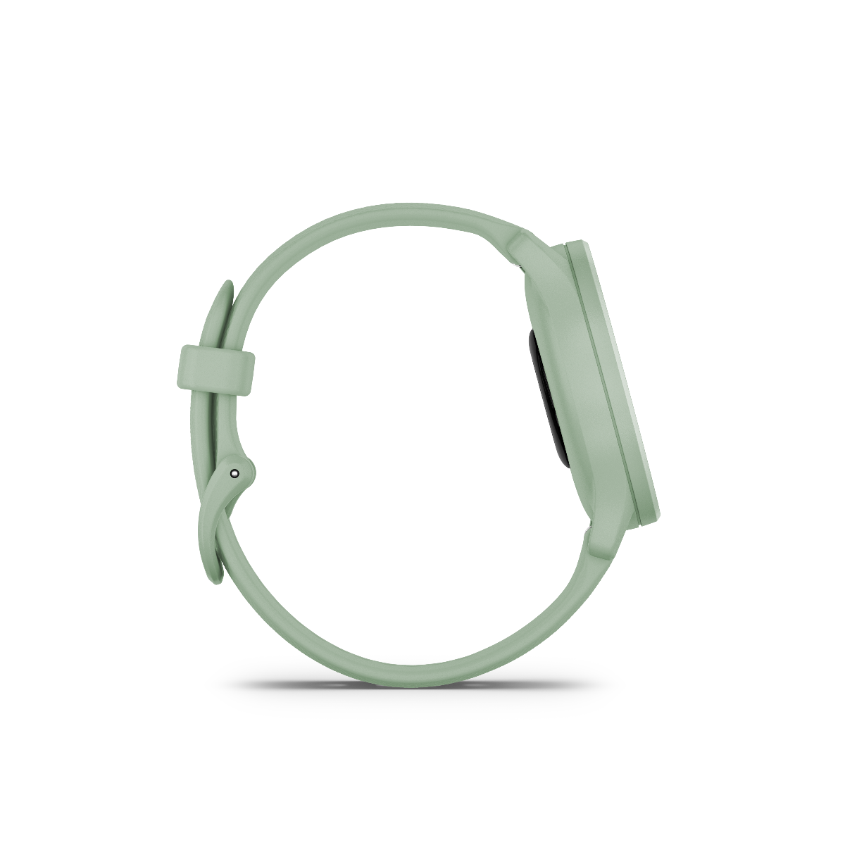 Garmin Vivomove Sport smartwatch in cool mint with silver accents