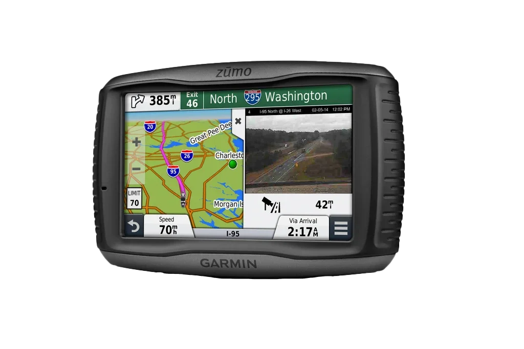 Garmin Zumo 590LM motorcycle GPS, refurbished black unit