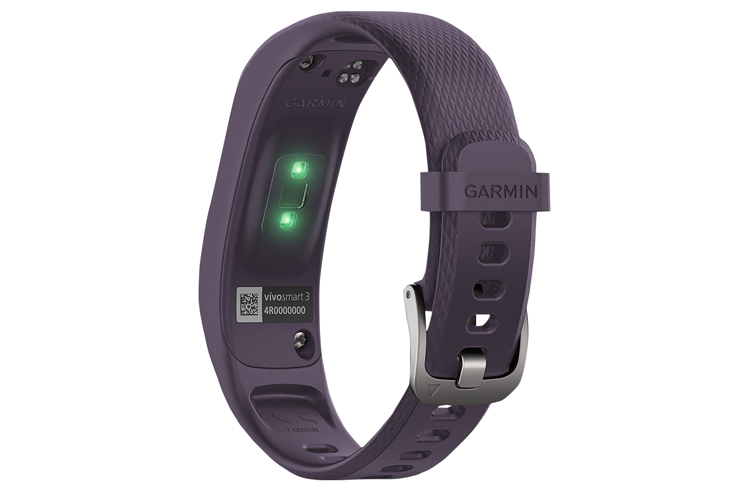 Garmin Vivosmart 3 Purple S/M Band, GPS Smartwatch (Garmin Certified Refurbished)