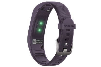 Garmin Vivosmart 3 Purple S/M Band, GPS Smartwatch (Garmin Certified Refurbished)