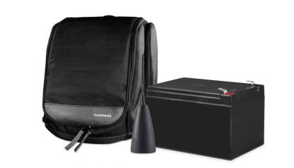 Garmin STRIKER Plus 4 Ice Fishing Bundle Includes Dual Beam-IF Transducer (010-01870-30)