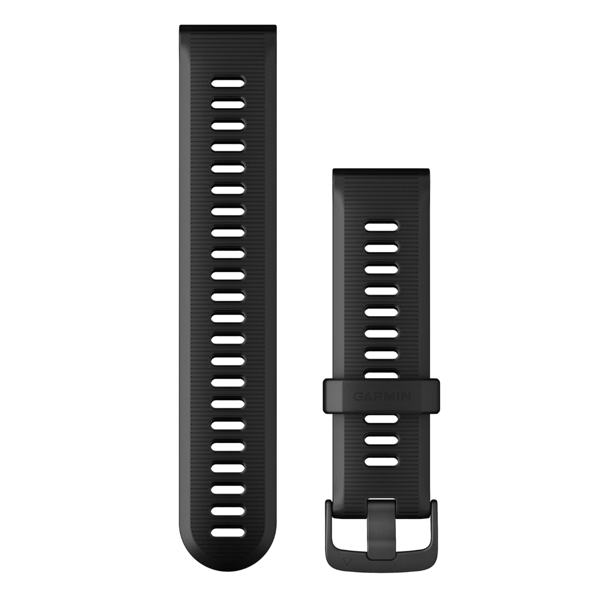 Garmin Forerunner Watch Bands (22 mm) Black with Slate Hardware (010-11251-2C)