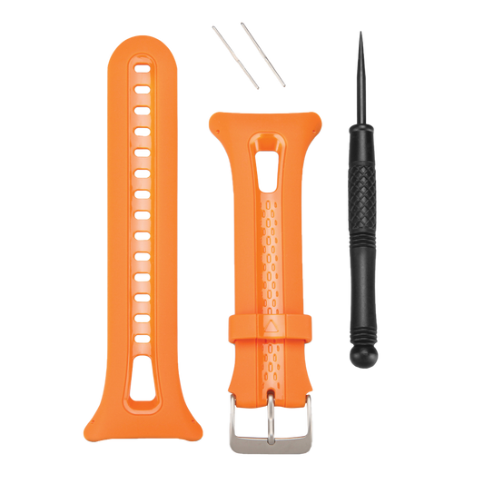 Garmin Watch Band - Large for Forerunner 10/15, Orange (010-11251-38) by Garmin
