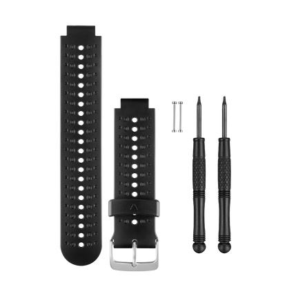 Garmin Black and Gray Silicone Watch Bands (010-11251-86)