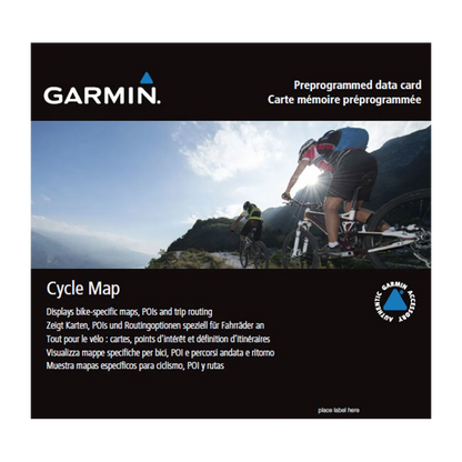 Garmin Cycle Map Europe microSD/SD Card (010-12347-01)