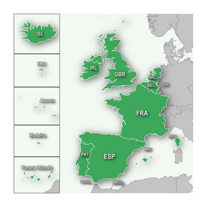 Garmin Cycle Map Europe microSD/SD Card (010-12347-01)