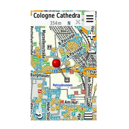 Garmin Cycle Map Europe microSD/SD Card (010-12347-01)