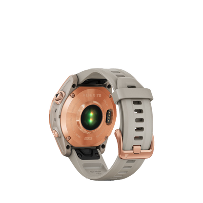 Garmin fenix 7S Solar - Rose Gold with Light Sand Band (010-02539-10)