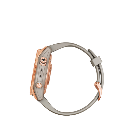 Garmin fenix 7S Solar - Rose Gold with Light Sand Band (010-02539-10)