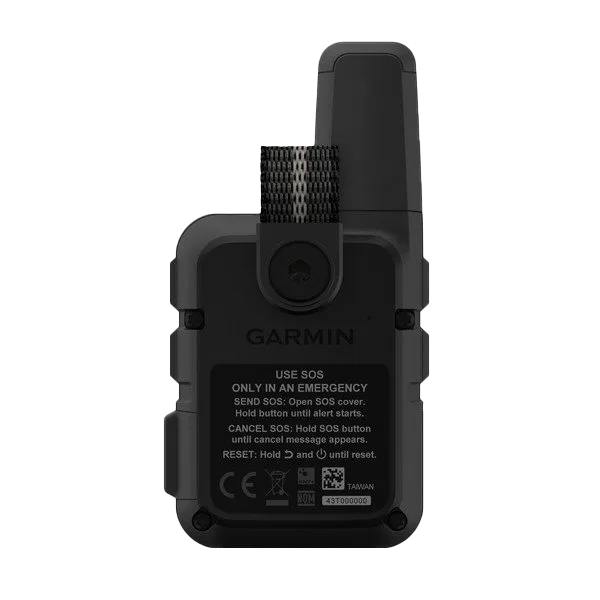 Garmin Inreach Mini, Black, Rugged & Lightweight GPS Satellite Communicator w/ InReach & SOS (Garmin Certified Refurbished)