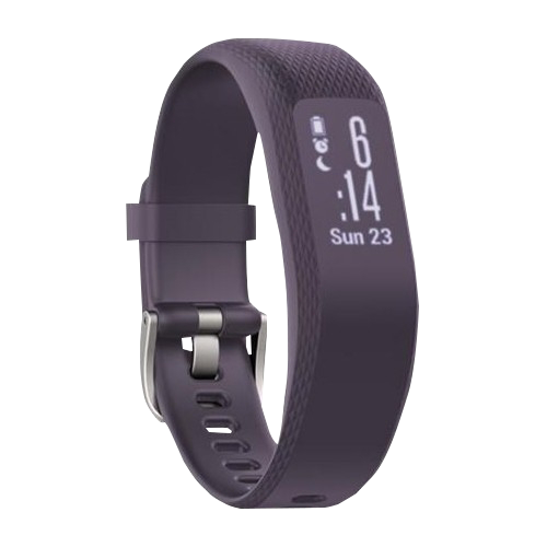 Garmin Vivosmart 3 Purple S/M Band, GPS Smartwatch (Garmin Certified Refurbished)