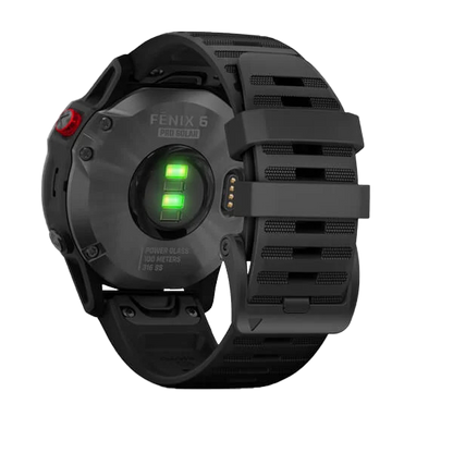 Garmin Fenix 6 Pro Solar - Slate Gray with Black Band (010-02410-14)