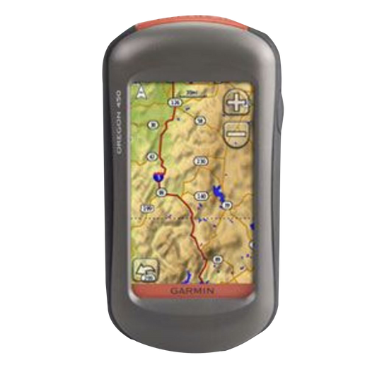 Garmin Oregon 450, Handheld Touchscreen Outdoor/Trail GPS with Maps (Garmin Certified Refurbished) by Garmin